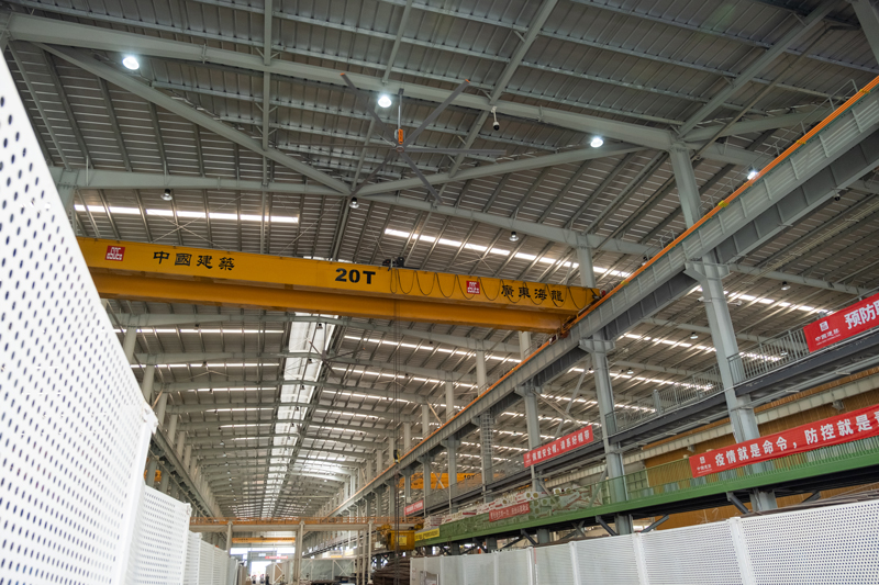 夏日炎炎瑞泰風(fēng)業(yè)大風(fēng)扇也可以讓車間，清涼舒適一夏